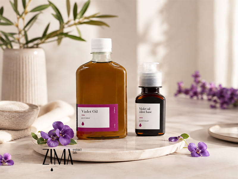 روغن بنفشه پایه زیتون